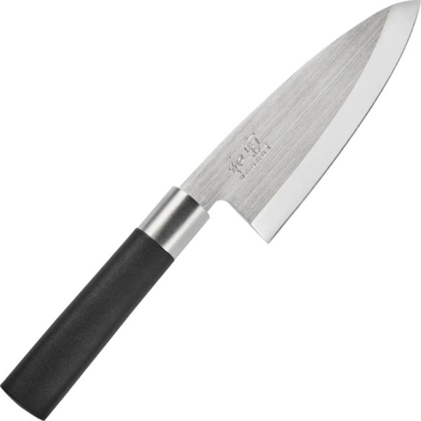 Нож кухонный KAI Wasabi Black "Deba Knife"