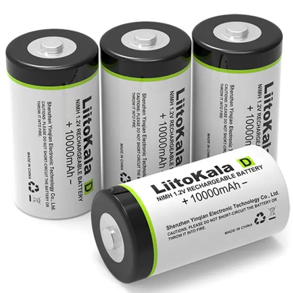 Аккумулятор LiitoKala D на 10000мАч 1.2V