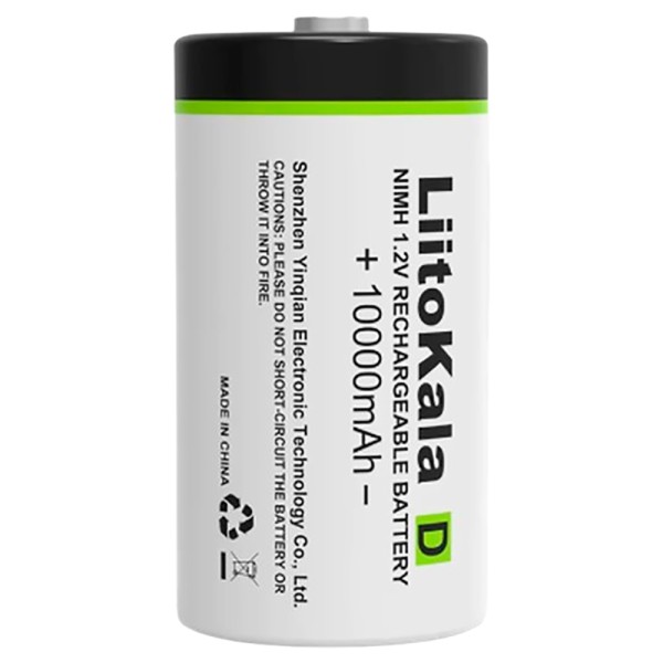 Аккумулятор LiitoKala D на 10000мАч 1.2V