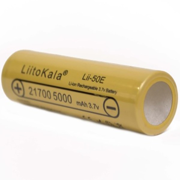 Аккумулятор литий-ионный LiitoKala 50E-JT 21700 5000мАч