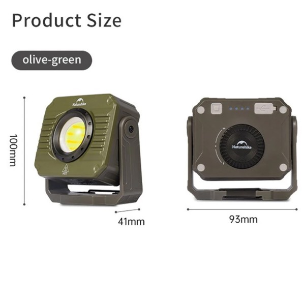 Фонарь кемпинговый Naturehike CNK2300012, зеленый