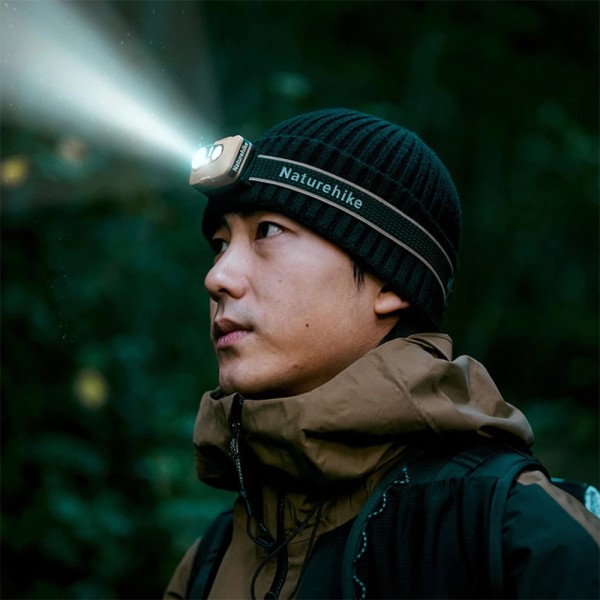 Фонарь налобный Naturehike CNK2450ZM015, песочный
