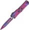 Нож Microtech Combat Troodon Gen III D/E Cerakote Comic Strip Purple