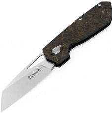 Нож Maserin W2, M390, fat carbon, черно-золотистый, 371/G
