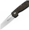 Нож Maserin W2, M390, fat carbon, черно-золотистый, 371/G