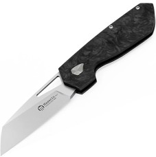 Нож Maserin W2, M390, fat carbon, черный, 371/N