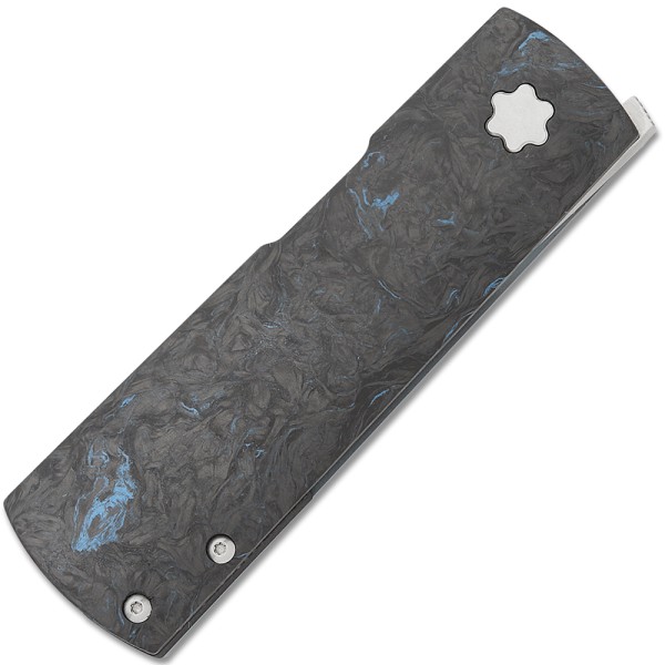 Нож Maserin Daga, Elmax, fat carbon, синий, 372/B