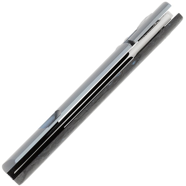 Нож Maserin Daga, Elmax, fat carbon, синий, 372/B