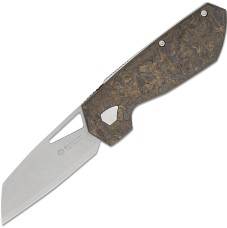 Нож Maserin W1 Tungsteno, карбид вольфрама, fat carbon, черно-золотистый, 373/WTG