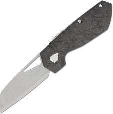 Нож Maserin W1 Tungsteno, карбид вольфрама, fat carbon, черный, 373/WTN