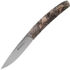 Нож Maserin Gourmet, 1.4116, черный кап тополя, 380/RN