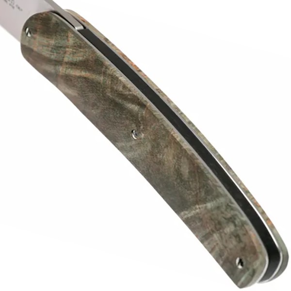 Нож Maserin Gourmet, 1.4116, зеленый кап тополя, 380/RV