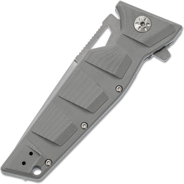 Нож Maserin Artiglio, D2, G10, серый, 420/G10G