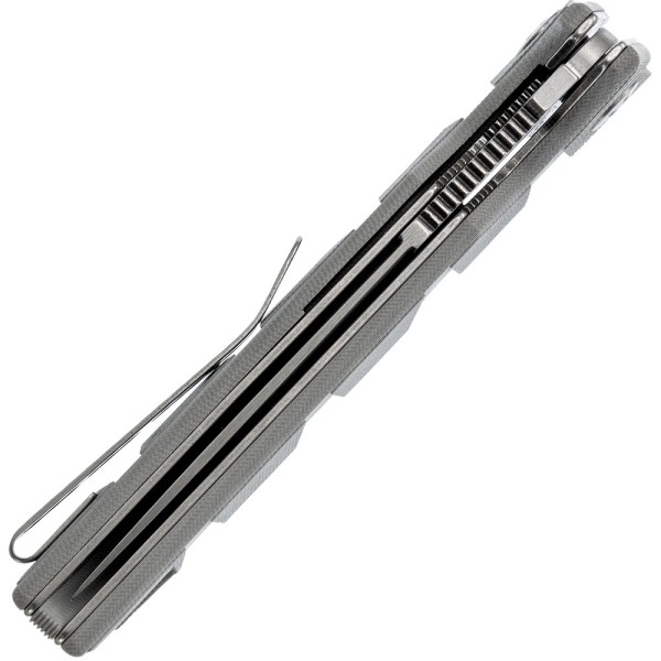 Нож Maserin Artiglio, D2, G10, серый, 420/G10G