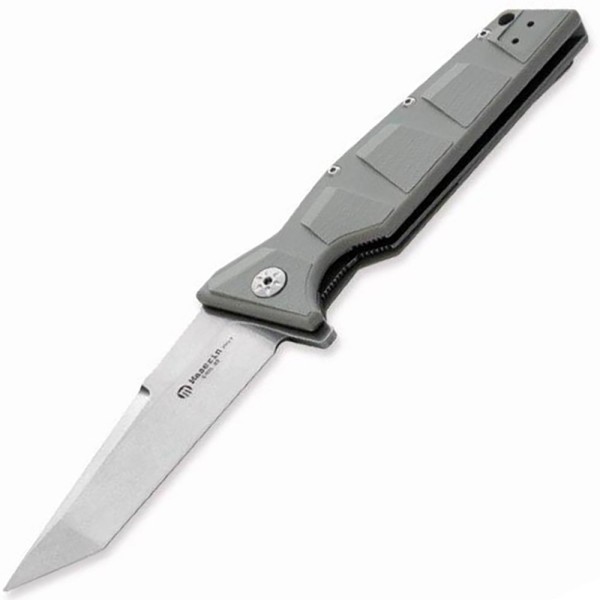 Нож Maserin Artiglio, D2, G10, серый, 420/G10G
