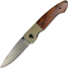 Нож Maserin Explorer, D2, G10 + орех, 46002/GCW