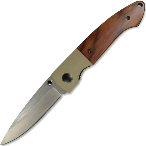 Нож Maserin Explorer, D2, G10 + орех, 46002/GCW