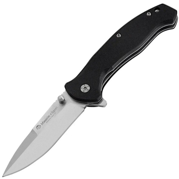 Нож Maserin Explorer, 440C, G10, черный, 46005/G10N