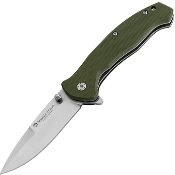 Нож Maserin Explorer, 440C, G10, зеленый, 46005/G10V