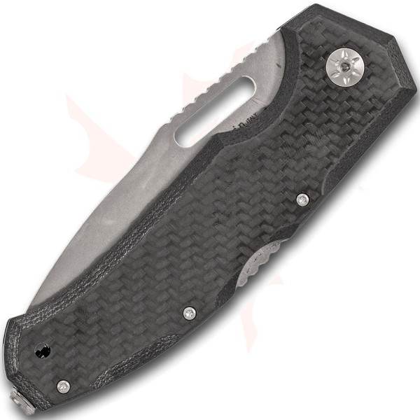 Нож Maserin Nimrod, M390, carbon fiber, черный, 480/CN