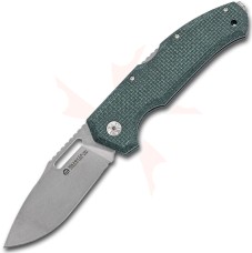 Нож Maserin Nimrod, M390, микарта, зеленый, 480/MV