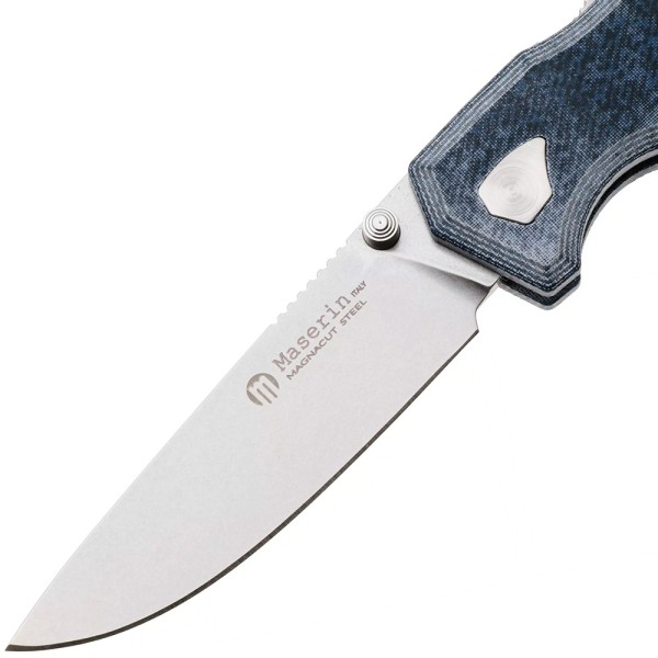Нож Maserin Pulse, Magnacut, Micarta, Denim Jeans, 630/MCJ