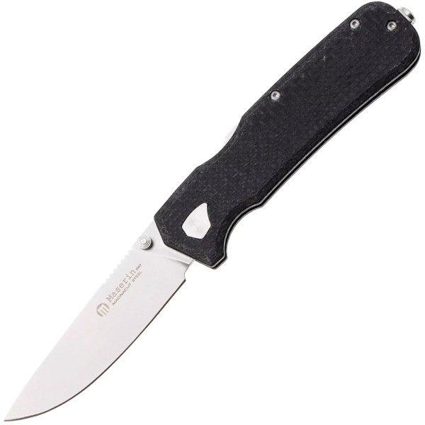 Нож Maserin Pulse, Magnacut, Micarta, черный, 630/MCN