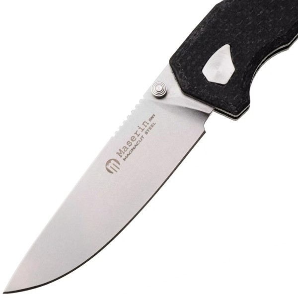 Нож Maserin Pulse, Magnacut, Micarta, черный, 630/MCN