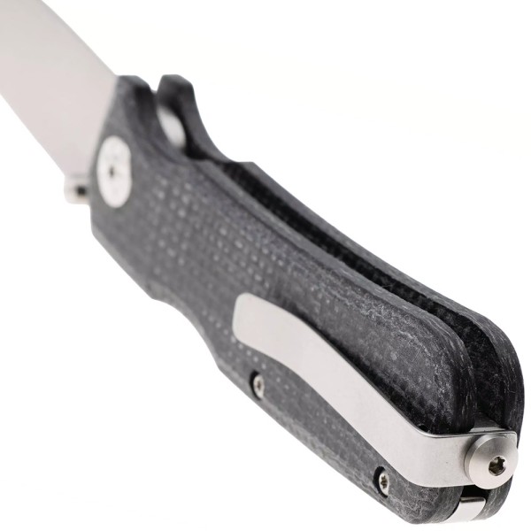 Нож Maserin Pulse, Magnacut, Micarta, черный, 630/MCN