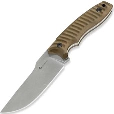 Нож Maserin Leo, N690, G10, коричневый, 919/G10M