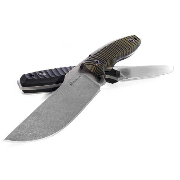 Нож Maserin Leo, N690, G10, черный, 919/G10N