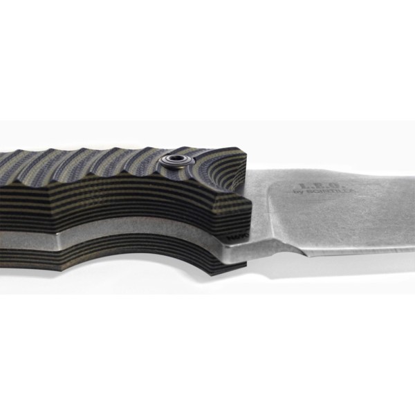 Нож Maserin Leo, N690, G10, черный, 919/G10N