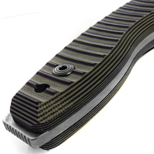 Нож Maserin Leo, N690, G10, зеленый, 919/G10NV