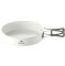 Сковородка со складной ручкой Naturehike CNK2450CF013, 17,5 см, алюминий, белая