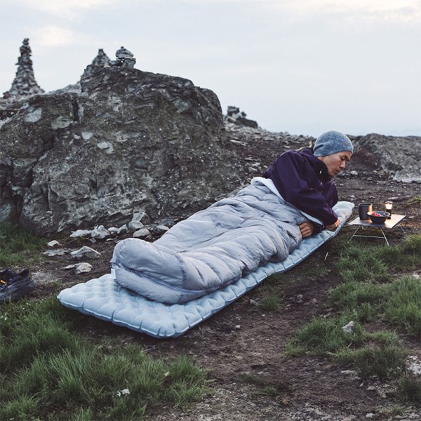 Матрас надувной одноместный UL Naturehike CNK2450WS012, 186*64, серый