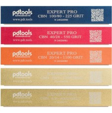 Набір ельборових каменів PDT (Poltava) Expert CBN resin bonded stones set (5)