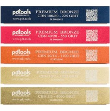 Набір ельборових каменів PDT (Poltava) Premium CBN metallic bonded stones set (5)
