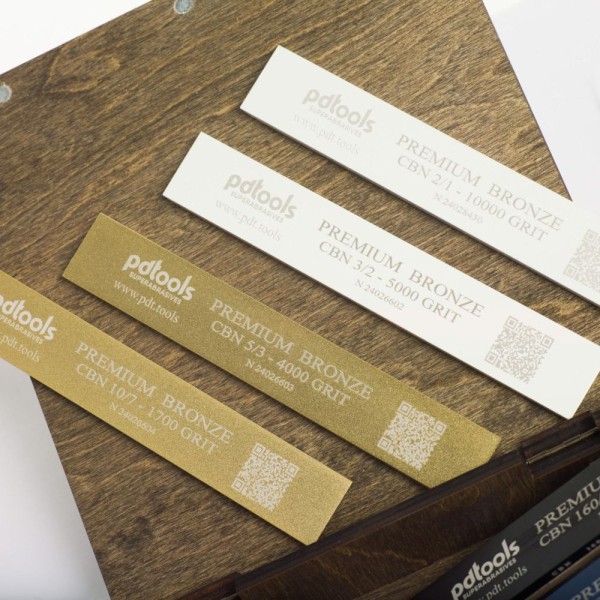 Набор эльборовых камней PDT (Poltava) Premium CBN metallic bonded stones set (5)