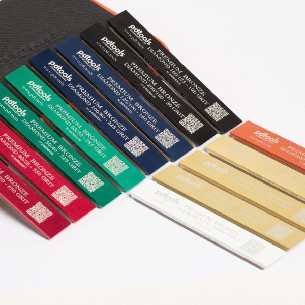 Набор алмазных камней PDT (Poltava) Premium Diamond metallic bonded stones set (5)