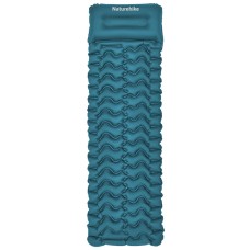 Матрас надувной одинарный Naturehike CNK2550WS019, 65 мм, с мешком для надувания, синий