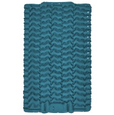 Матрас надувной двойной Naturehike CNK2550WS019, 65 мм, с встроенной помпой, синий
