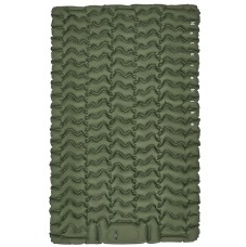 Матрас надувной двойной Naturehike CNK2550WS019, 65 мм, с встроенной помпой, зеленый
