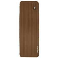 Матрас надувной одинарный Naturehike CNK2450WS035, 95 мм, со встроенной помпой, коричневый