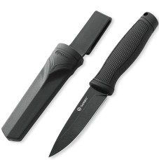 Нож Ganzo G806BW-BK черный с чехлом