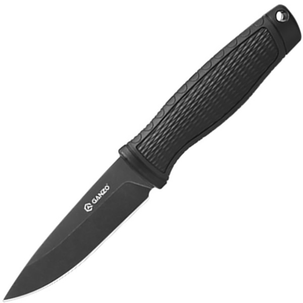Нож Ganzo G806BW-BK черный с чехлом