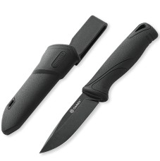 Нож Ganzo G807BW-BK черный с чехлом