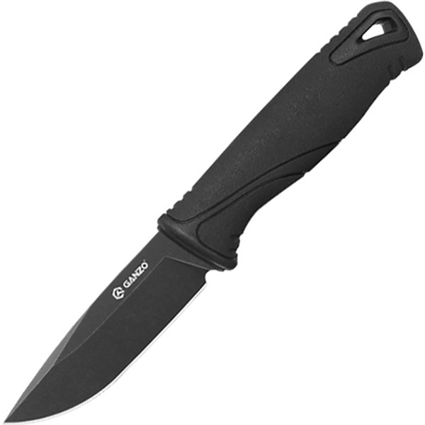 Нож Ganzo G807BW-BK черный с чехлом