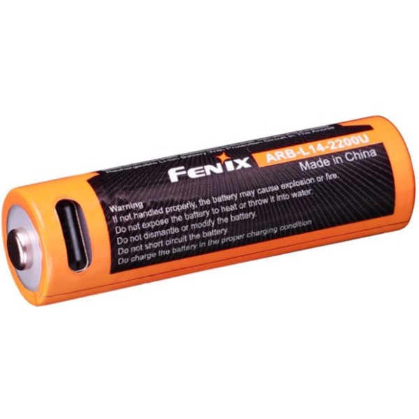 Аккумулятор 14500 Fenix ARB-L14-2200U Type-C