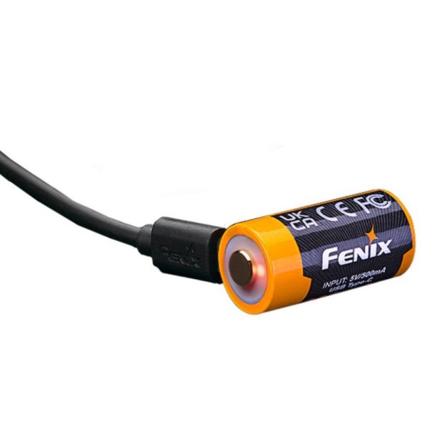 Аккумулятор 16340 Fenix 800 UP mAh Li-ion Type-C 