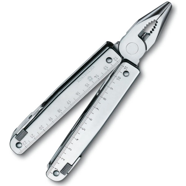 Мультитул Victorinox Swisstool X Plus 115мм,39функ+черн.кож.чехол
